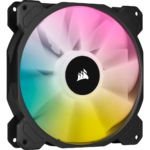 Corsair ICUE SP140 RGB Elite Performance 140mm PWM Fan -Single Pack - Black