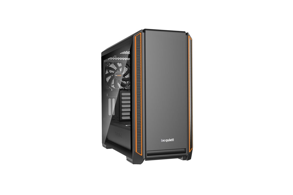 Be Quiet! Silent Base 601 Black & Orange - Image 1