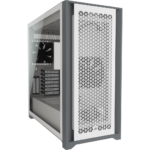 Corsair 5000D Airflow Tempered Glass Mid-Tower ATX PC Case - White