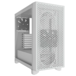 Corsair ICUE 3000D Airflow Mid-Tower PC Case - White