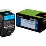 Lexmark Cyan Toner Cartridge (80C1HC0) High Yield Return Program