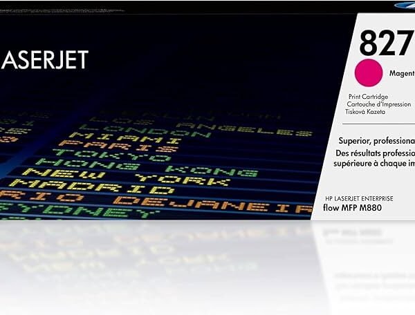 HP 827A Magenta LaserJet Toner Cartridge