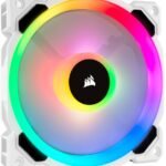 Corsair LL Series LL120 RGB 120mm RGB LED Fan - Single Pack - White