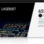 HP 655A Black LaserJet Toner Cartridge