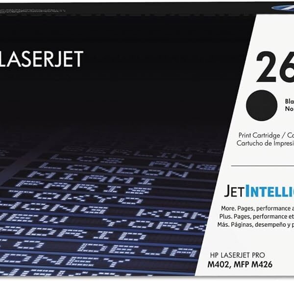 HP 26A Black LaserJet Toner Cartridge