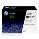 HP 05X High-Yield Black LaserJet Toner Cartridge, 6,500 Yield