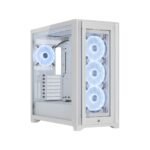 Corsair ICUE 5000X RGB QL Edition Mid-Tower Case - True White