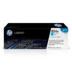 HP 824A Cyan LaserJet Toner Cartridge, Page Yield (Color) 21,000 Pages