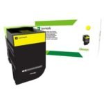 Lexmark Yellow High Yield Return Program Toner Cartridge 2.3K