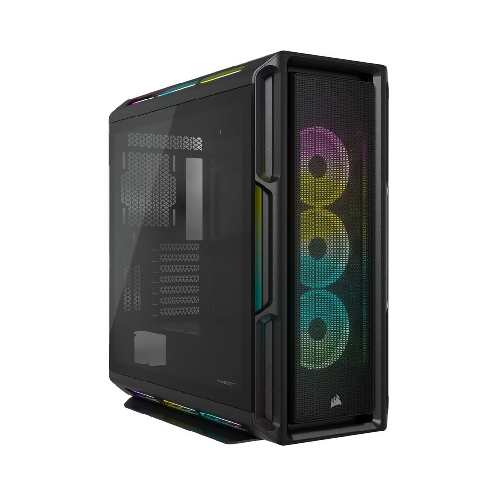 Corsair ICUE 5000T RGB Mid-Tower ATX PC Case – Black