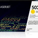 HP 502A Yellow LaserJet Toner Cartridge