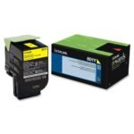 Lexmark 801Y Yellow Return Program Toner Cartridge