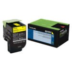 Lexmark 801SY Yellow Toner Cartridge Standard Yield Toner Cartridge