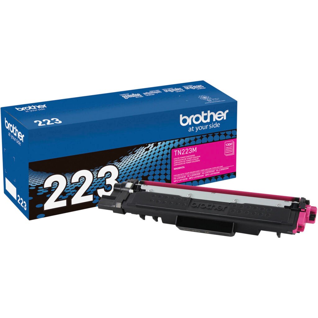 Brother tn223m standard yield magenta toner