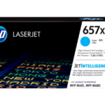 HP 657X Cyan LaserJet Toner Cartridge
