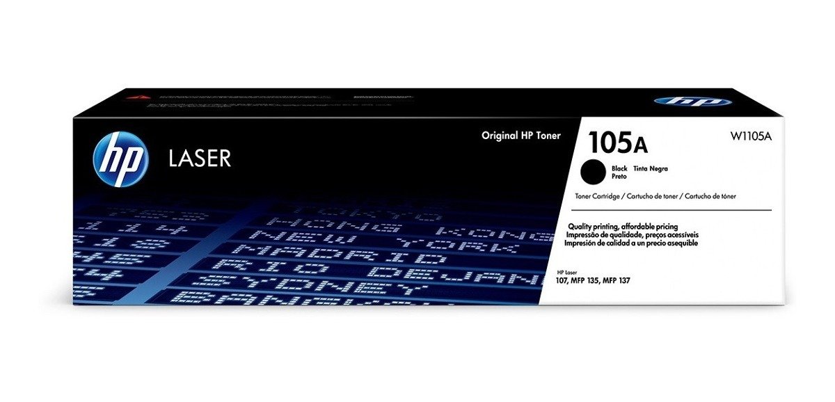 HP 105A Black LaserJet Toner Cartridge HP 105A Black LaserJet Toner Cartridge