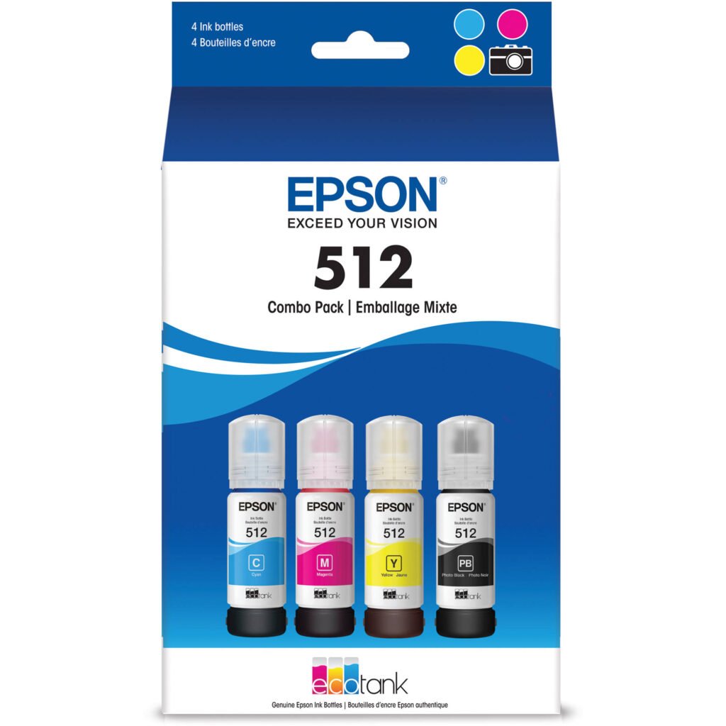 Epson t512520 s t512 color combo 4 pk