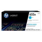 HP 655A Cyan LaserJet Toner Cartridge