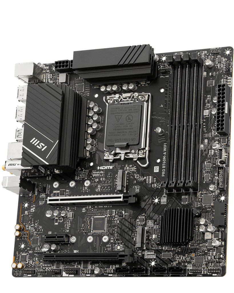 Msi pro b760m a wifi main
