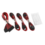 CableMod ModFlex Basic Cable Extension Kit - Dual 6+2 Pin Series [Black/Red]