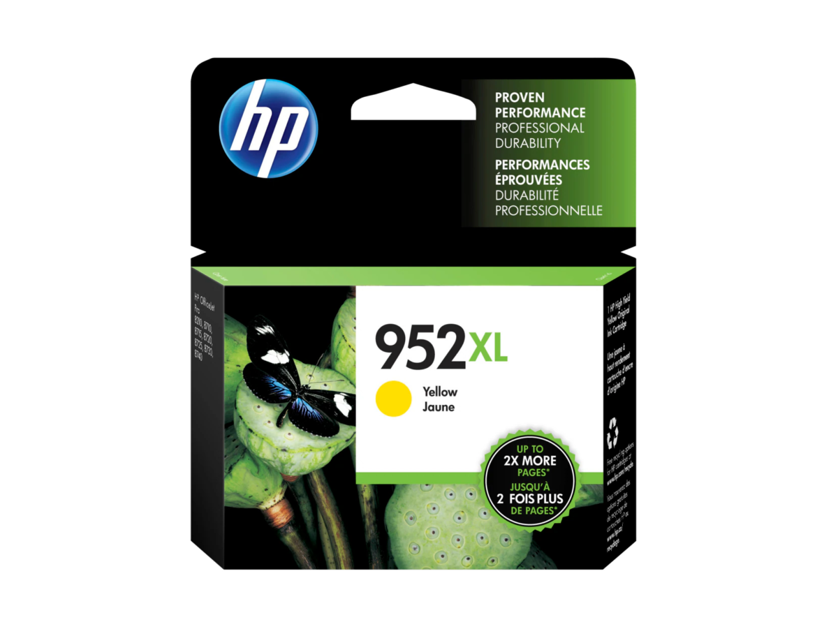 HP 952XL High Yield Yellow Original Ink Cartridge - Image 1