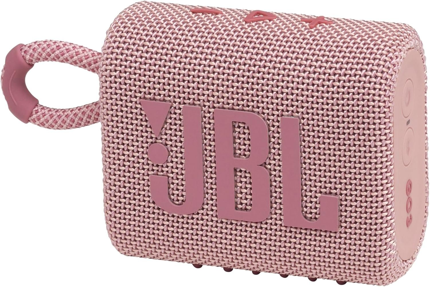 jbl pink JBL Go 3 - Pink - Portable Waterproof Speaker - Image 1
