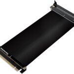 Thermaltake TT Gaming PCI-E x16 3.0 Black Extender Riser Cable 200mm - Support both AMD and Intel Motherboard