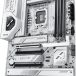 ASUS Z890 AYW GAMING WIFI W (Socket LGA 1851) Intel Z890 ATX DDR5 Wi-Fi 6 Motherboard - White