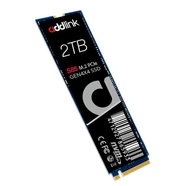 AddLink 2TB M.2 2280 PCIe GEN4X4 NVMe (Up to R:6000, W:5400)