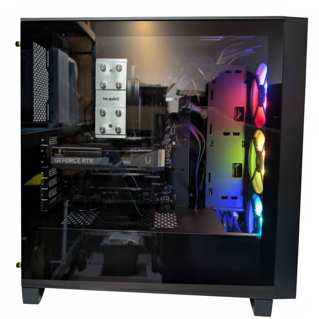 pc_1 Gaming PC i5-14400K - GeForce 5060 TI 16GB 32GB DDR5 -1TB M.2 NVMe SSD - Image 1