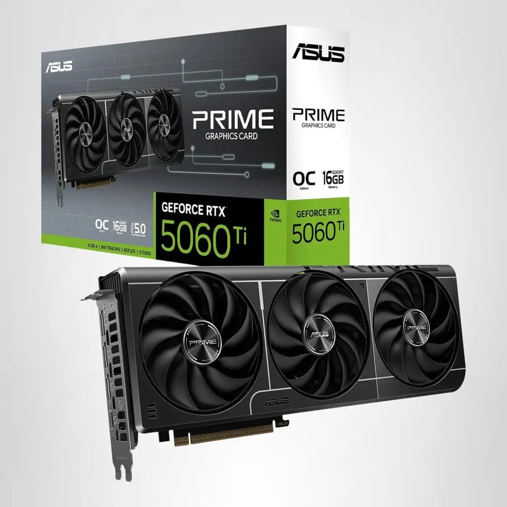 ASUS PRIME GeForce RTX™ 5060 Ti 8GB GDDR7 OC Edition