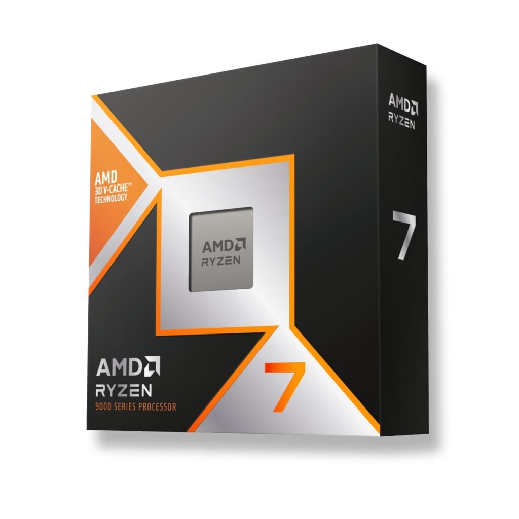 AMD Ryzen 7 9800X3D - 4.7 GHz - 8-core - 16 threads - 96MB cache - Socket AM5