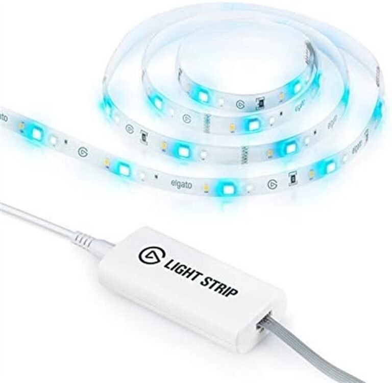 Elgato Light Strip - Smart Light With 16 Million Colors Through RGBWW LEDs Including Warm/Cold White