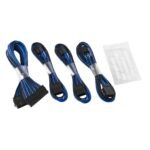 CableMod ModFlex Basic Cable Extension Kit - Dual 6+2 Pin Series [Black/Blue]