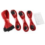 CableMod ModFlex Basic Cable Extension Kit - Dual 6+2 Pin Series [Red]