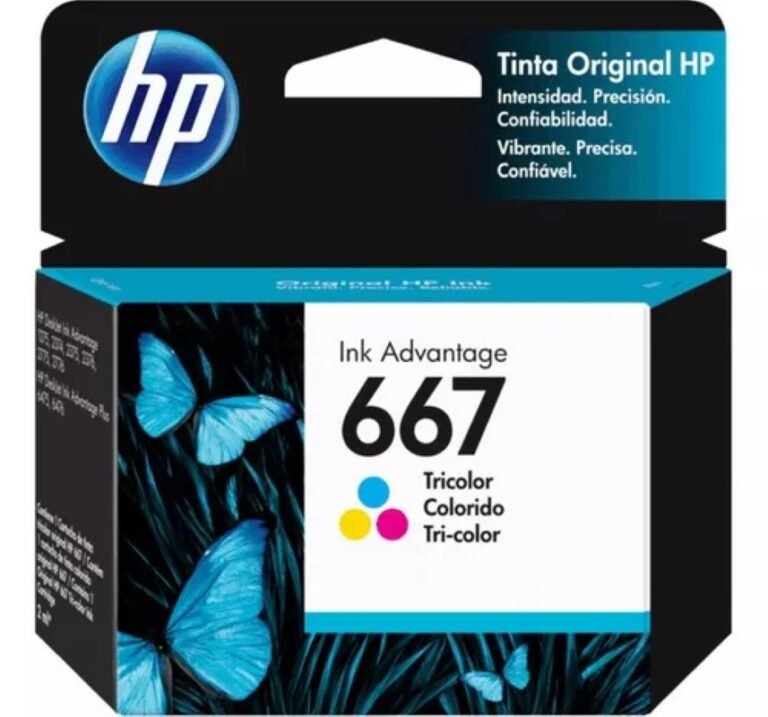 HP 667 Tri Color Cartridge Original