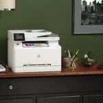 HP Color LaserJet Pro MFP M283 Printer Series � Print, copy, scan, fax, dual band wireless � Print speed letter: Up to 22 ppm (black and color)