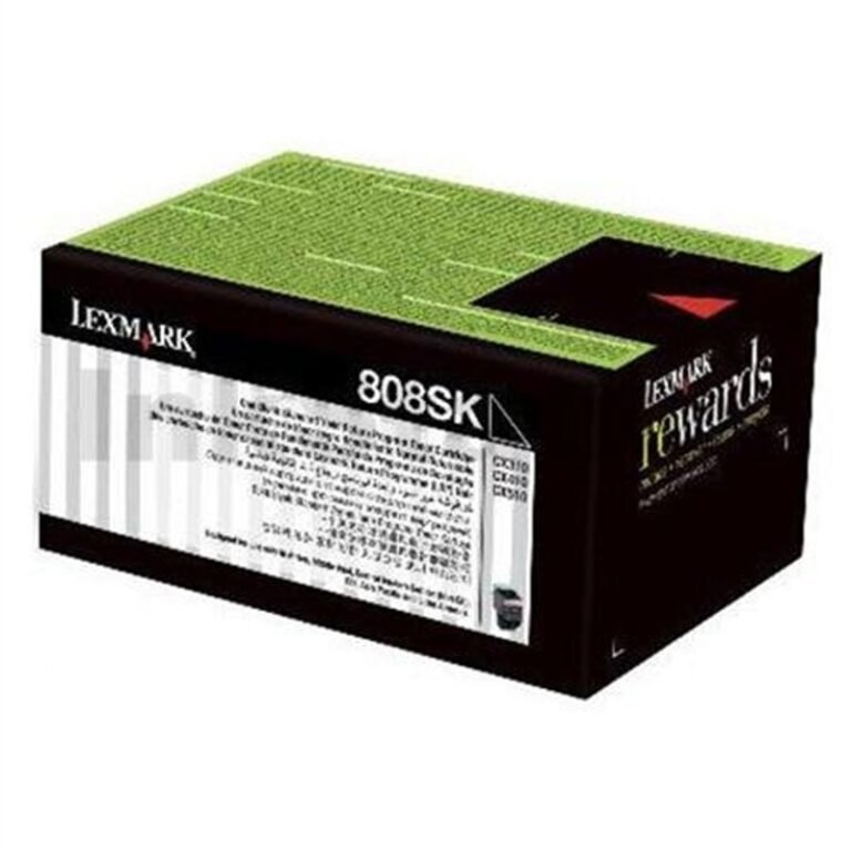 Lexmark 808SK Black Standard Yield Return Program Toner Cartridge