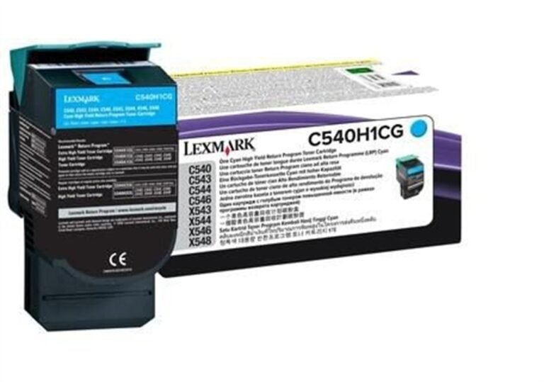 Lexmark C54X, X54X Cyan High Yield Return Program Toner