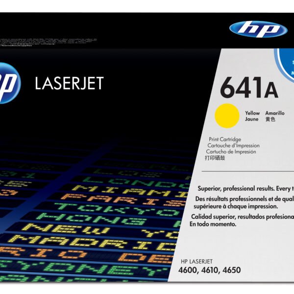 HP 641A Yellow Toner Cartridge - Color LJ 4600/ 4610/ 4650