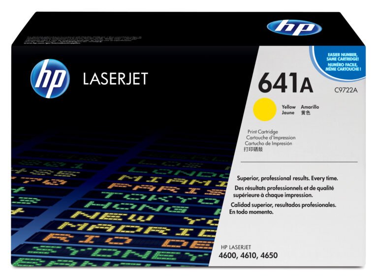 HP 641A Yellow Toner Cartridge - Color LJ 4600/ 4610/ 4650