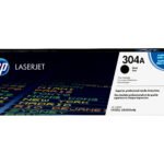 HP 304A Black LaserJet Toner Cartridge - CM2320 MFP / CP 2025 Colorshpere