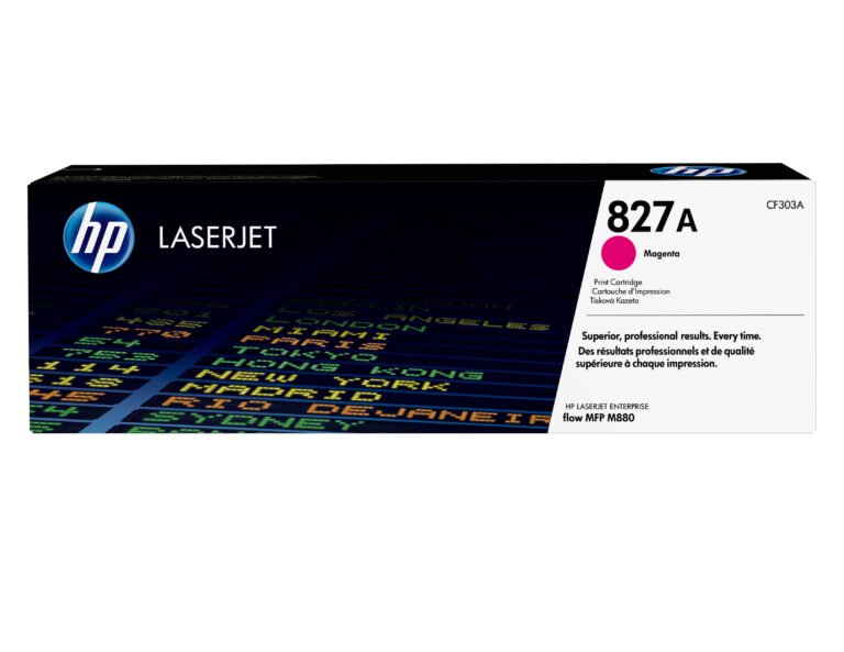 HP 827A Magenta LaserJet Toner Cartridge