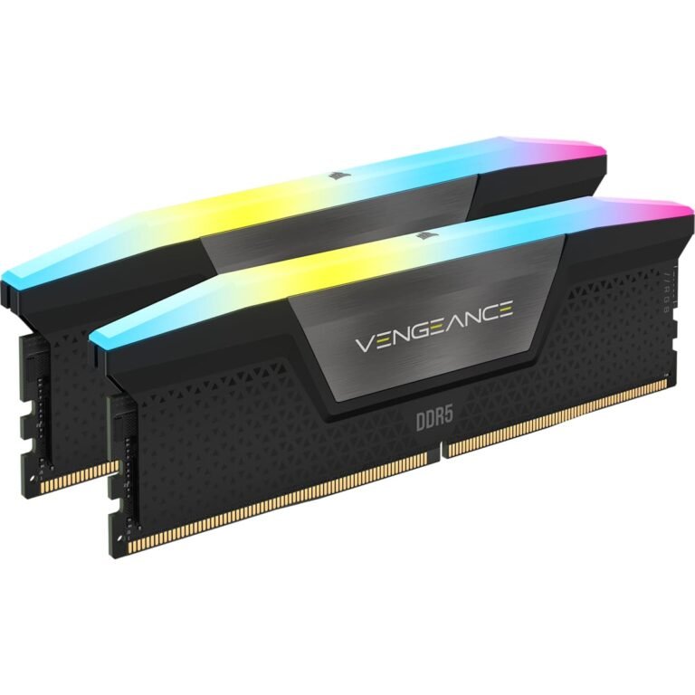 Corsair Vengeance? RGB 32Gb(2X 16Gb) DDR 5 DRAM 7200Mhz CL 34 Intel XMP ICUE Compatible Memory Kit - Black