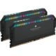 Corsair Dominator Platinum RGB 32Gb DDR5 RAM (2X 16Gb) 6000Mhz CL 30 Intel XMP ICUE Compatible Memory Kit - Black