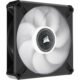 Corsair ML120 LED Elite 120mm Magnetic Levitation White LED Fan With Airguide - Single Pack - Black