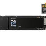 Samsung 990 EVO Plus SSD 1TB, PCIe Gen 4x4, Gen 5x2 M.2 2280, Speeds Up-to 7,150 MB/s, Upgrade Storage for PC/Laptops, HMB Technology and Intelligent Turbowrite 2.0, (MZ-V9S1T0B/AM)