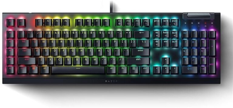 Razer Blackwidow V4 X - Mechanical Gaming Keyboard (Yellow Switch)