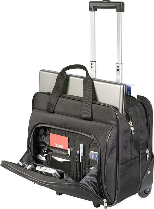 Targus 16-inch Rolling travel laptop case [Black]