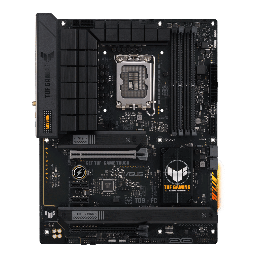 ASUS TUF GAMING B760-PLUS WIFI D4 LGA1700 ATX Motherboard